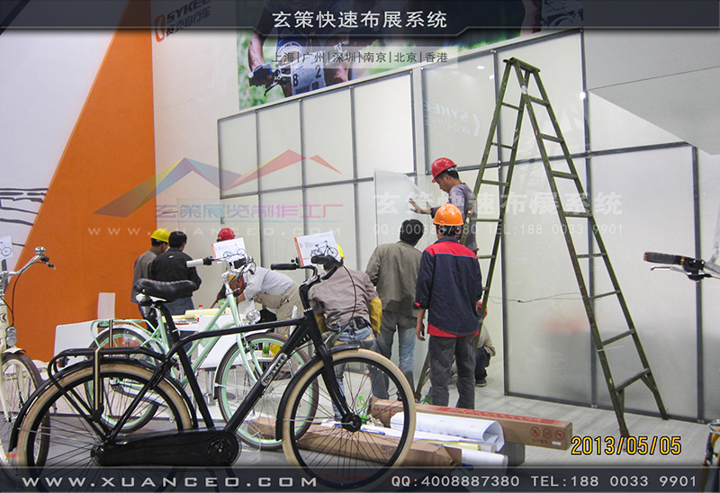 赛克展台搭展-自行车展展台搭展-上海好色先生APP下载展览工厂04