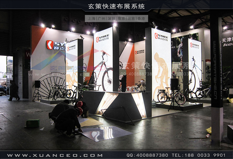 赛克展台搭展-自行车展展台搭展-上海好色先生APP下载展览工厂05
